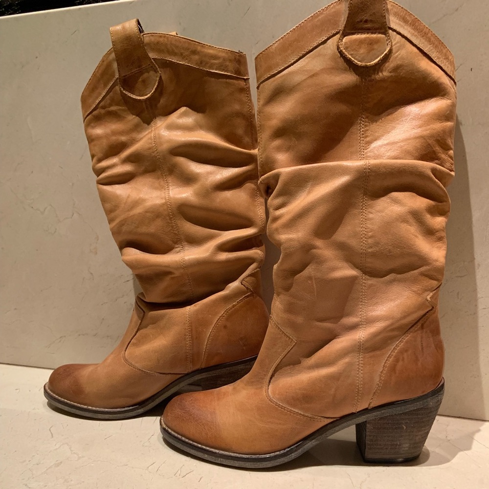 Slouchy Cowboy Boots